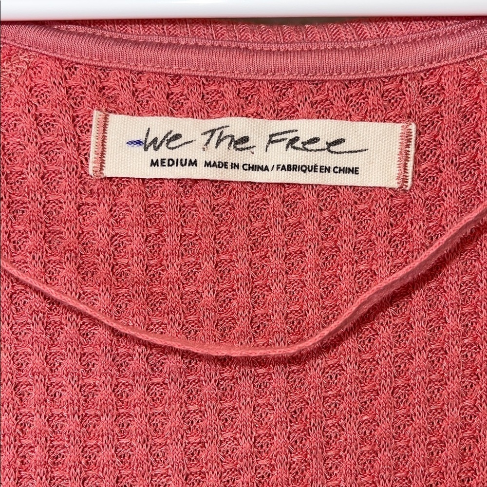 Free People We The Free Santa Clara Thermal Size Medium - Picture 3 of 6